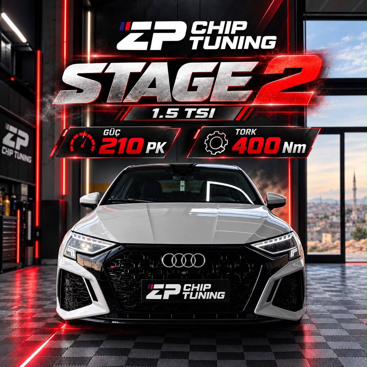 Audi A3 1.5TSİ ZP Chiptuning